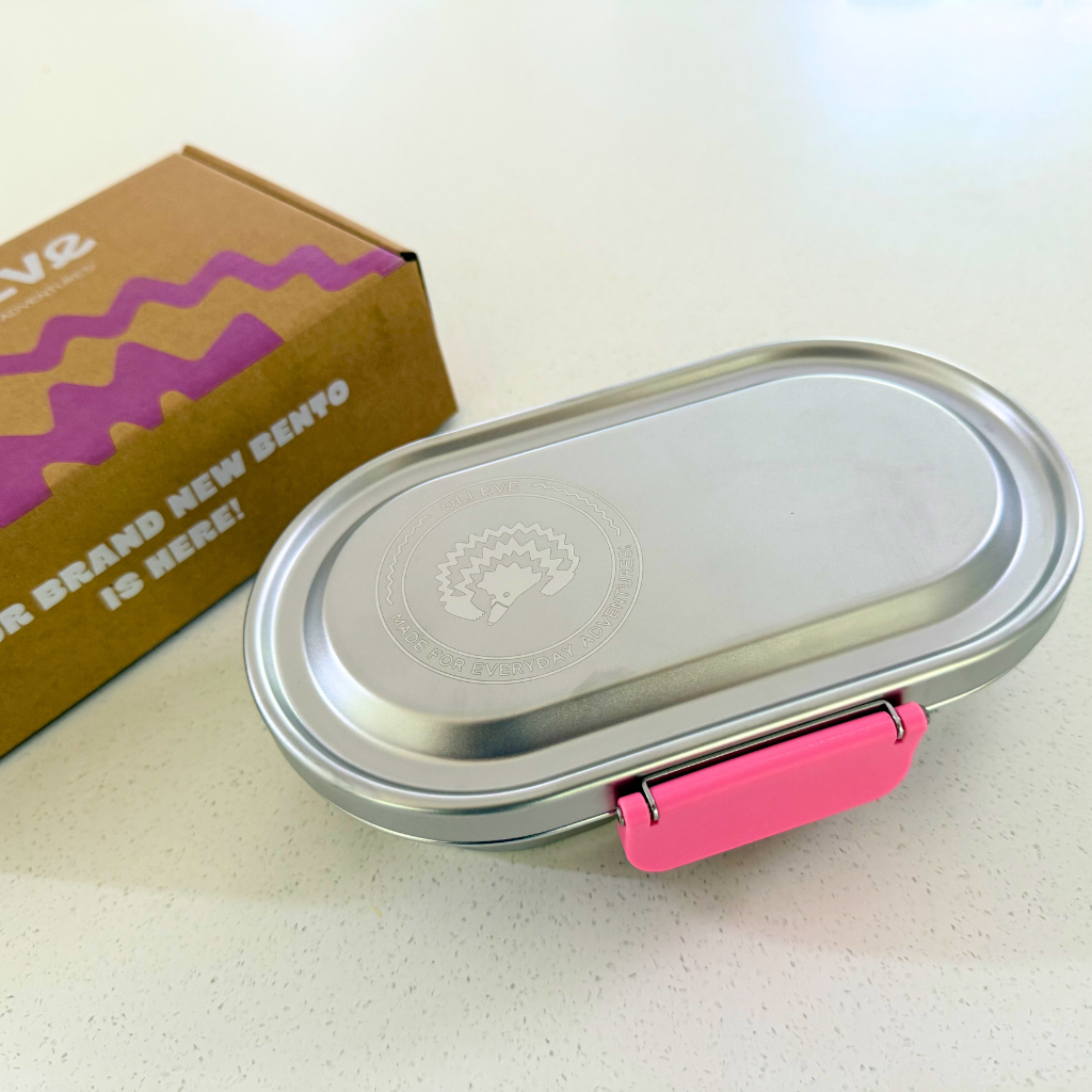Oli Eve Bento Go Kids Stainless Steel Snackbox