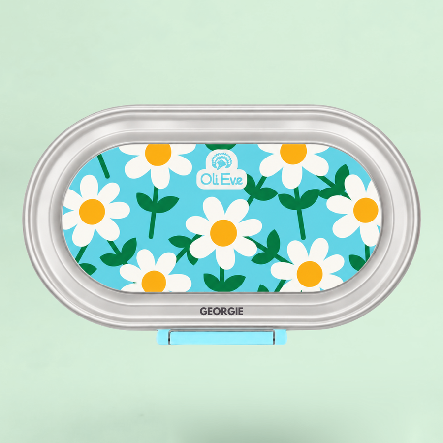 Stainless Steel Bento Go Snack Box - Sea Spray - Daisy Days