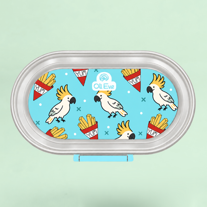 Stainless Steel Bento Go Snack Box - Sea Spray - Snack Bandits